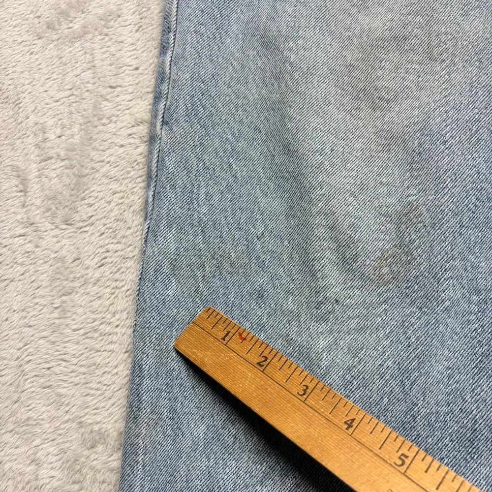 Vintage 90's Tommy Hilfiger Jeans Mens 34x32 Fits 31x30 Denim Big Flag‎ Patch